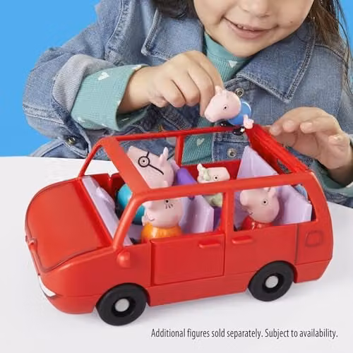 Hasbro Peppa Pig Big Family Car Playset, Red – 4