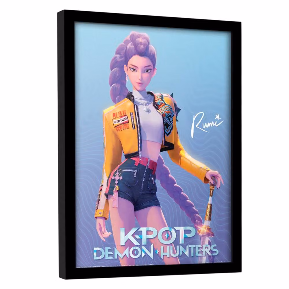 Netflix Rumi Multicolour Framed Paper Poster – 2
