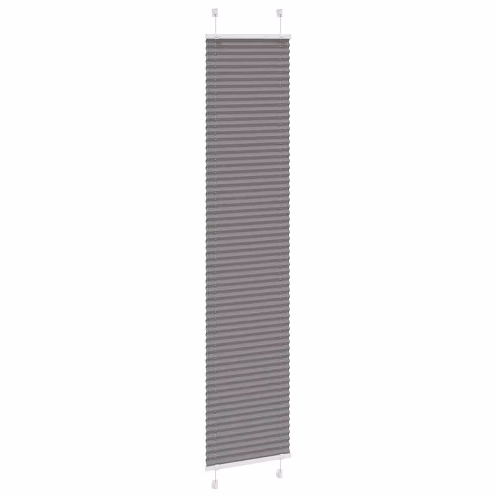 Berkfield Home Single Pleat Corded Blind in Anthracite Grey, W: 45 cm, H: 200 cm – 3