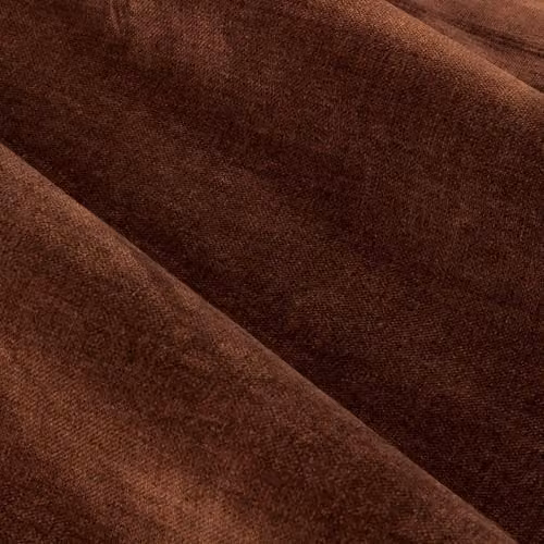 Yard Heavy Chenille Velvet Room Darkening Pencil Pleat Curtains, Brown, W: 168 cm, H: 183 cm – 4