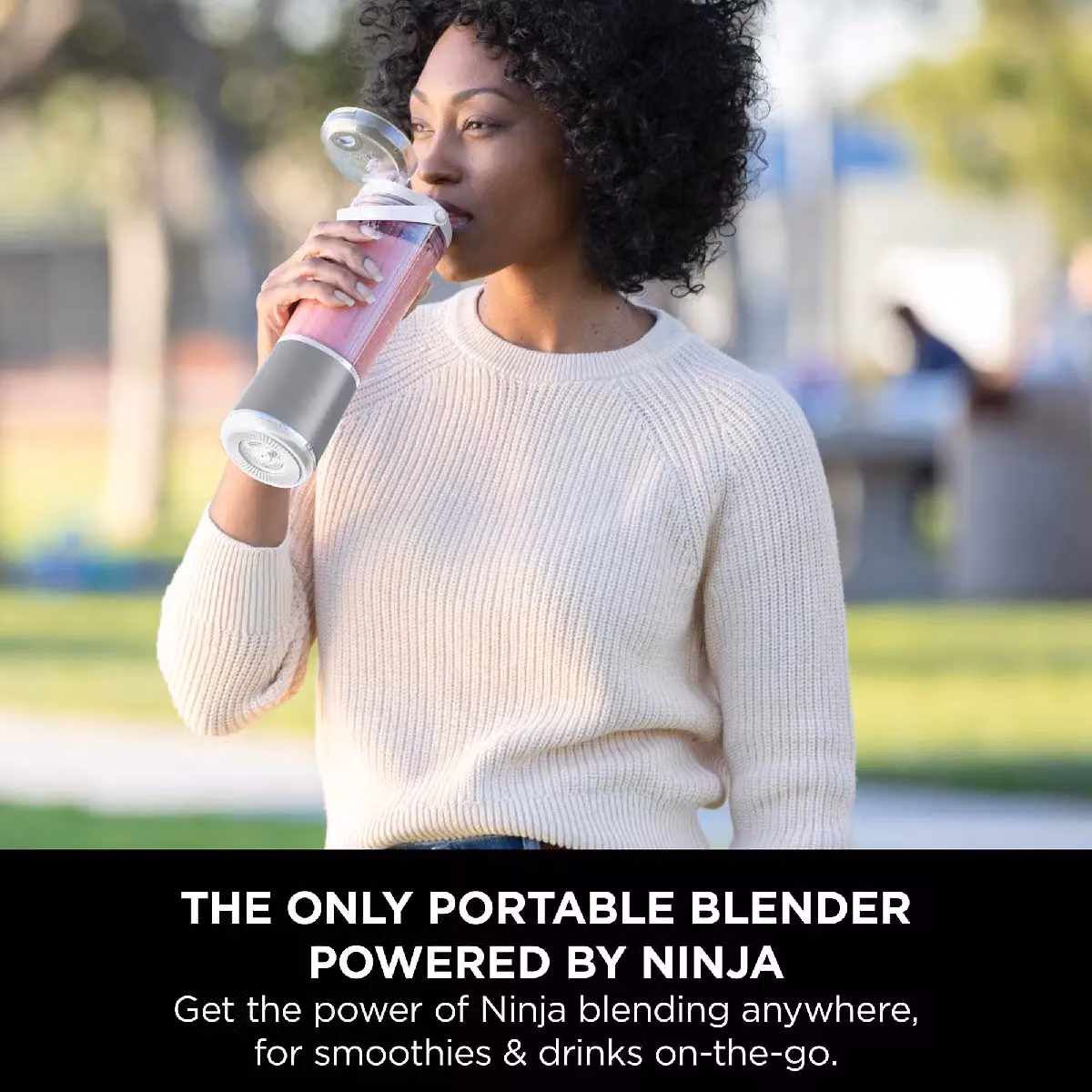 Ninja Blast Cordless Portable Blender BC151UK in White – 3