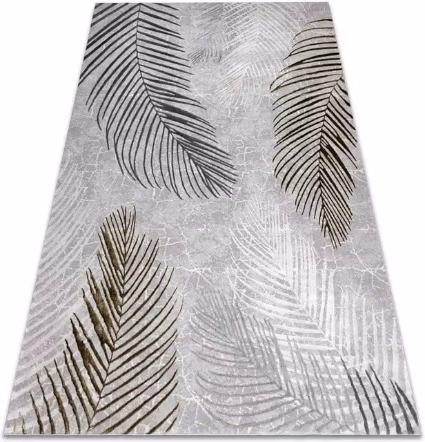 RugsX Allure Geometric Modern Grey Rug W/D: 80 x 150 cm – 1