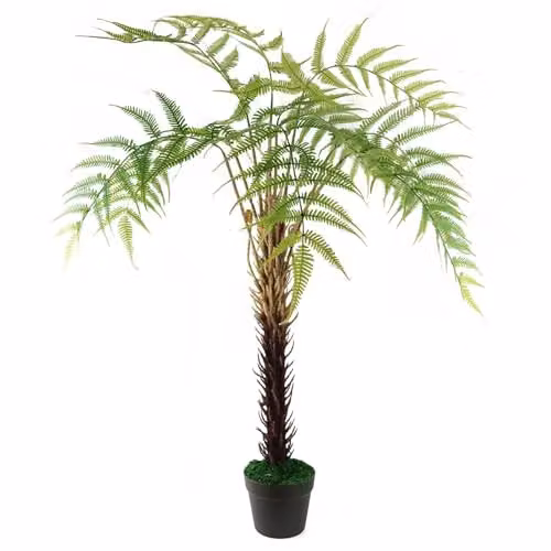 Leaf Artificial Green Foliage Tree, H 120 cm x W 90 cm x D 90 cm