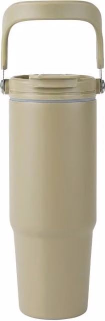 Vinga Eos Trek Vacuum Insulated Stainless Steel Bottle, Green, 880 ml