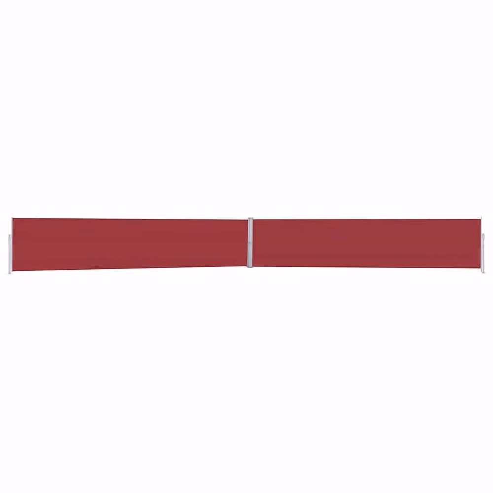 Berkfield Home Red Retractable Side Awning W/D/H: 1200 x 170 cm – 3