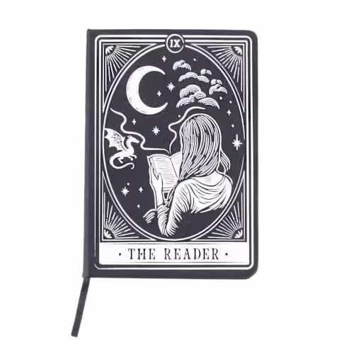 Something Different Wholesale A5 Hardcover Lined Notebook in Black and White – 1