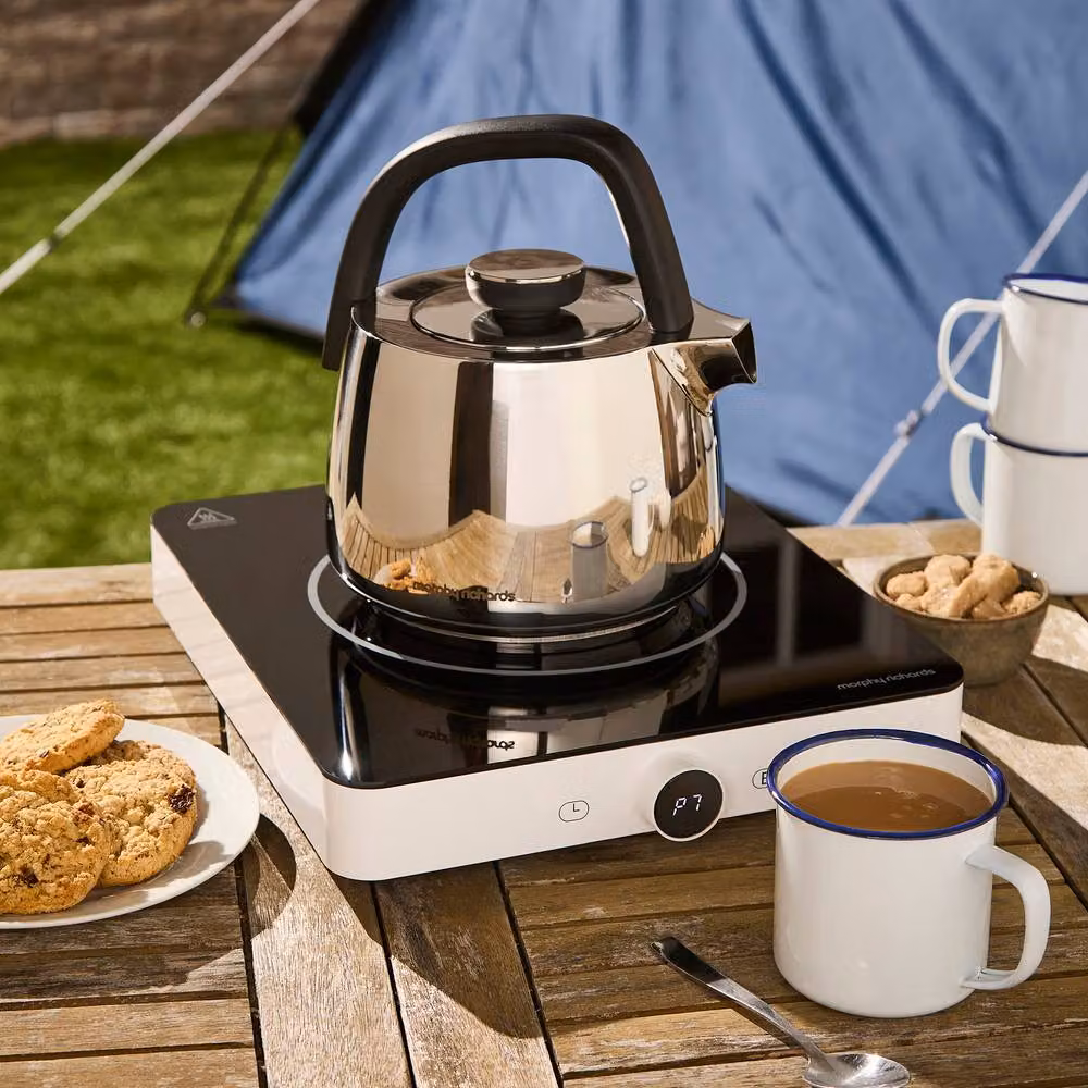 Morphy Richards Portable Single Induction Hob with Timer in White – 10