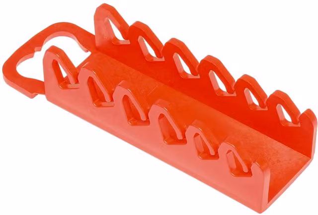 Ernst Manufacturing 6-Tool Screwdriver Gripper Organiser, Red – 1