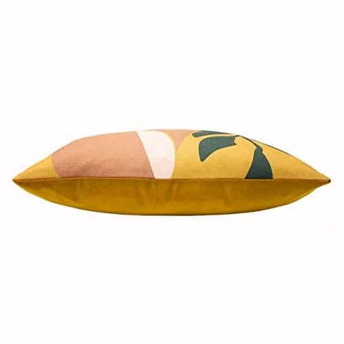 Riva Home Multicolour Floral Square Velvet Cushion with Removable Washable Polyester Filling, 50 x 50 cm – 2