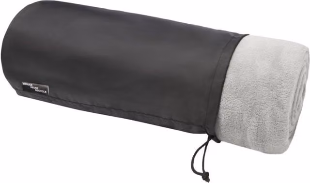 Seasons Lily Grey Fleece Blanket, W/D: 152 x 127 cm