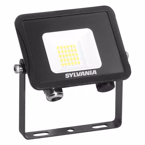 Sylvania Sylflood LED IP65 Floodlight, Black, 17W, 4000K Cool White
