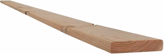 Snowdon Timber Untreated Softwood Reject Eased Edge Planed Timber, Natural, Pack of 2, W: 90 mm, H: 18 mm, L: 2.4 m