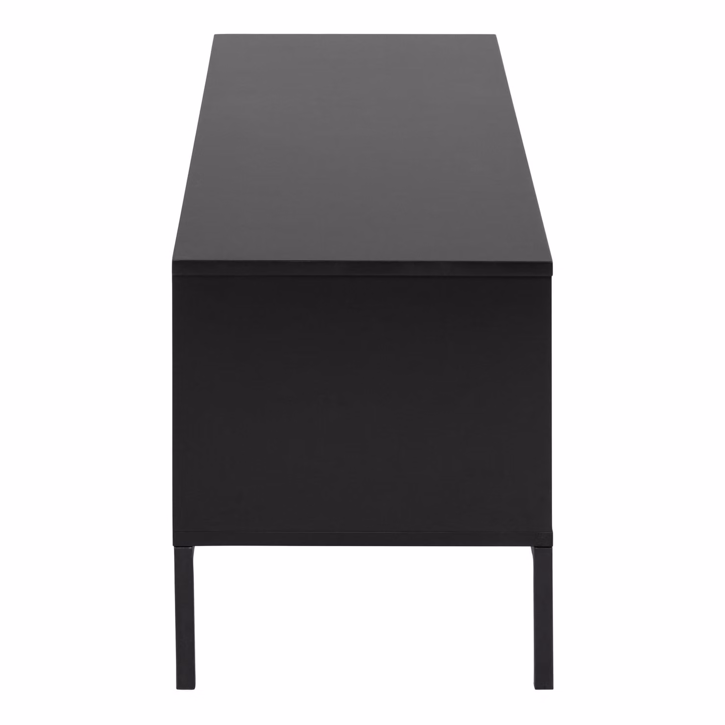 Furniture To Go Seaford Modern 2 Door 1 Drawer TV Unit in Ash Black – 3