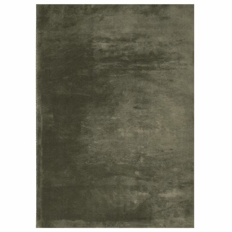 Berkfield Home HUARTE Short Pile Washable Soft Rug, Forest Green, W: 120 cm, D: 170 cm
