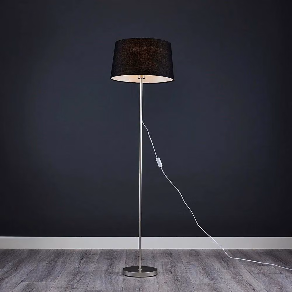 ValueLights Charlie Modern Black Floor Lamp – 3