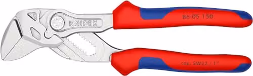 Knipex Pliers Wrench 150 mm, 86 05 150 SB, Blue and Red – 2
