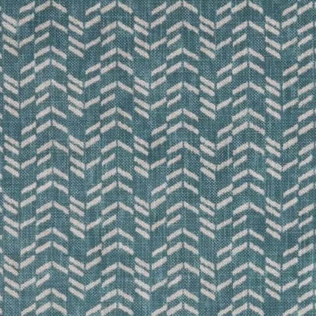 iLiv Jaal Fabric Laguna in Petrol Blue