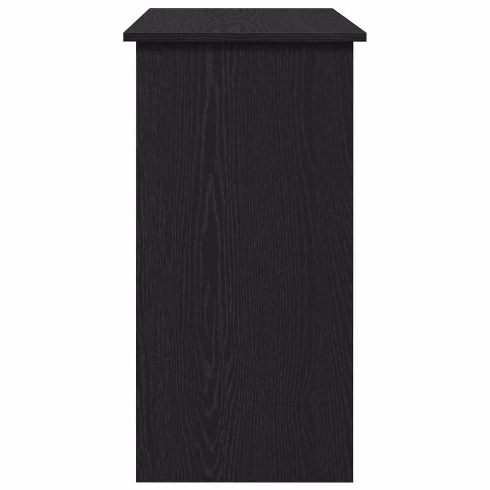 Berkfield Home Modern Black Writing Desk in Engineered Wood, W/D/H: 80 x 40 x 75 cm – 5