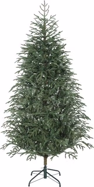 HOMCOM 6 ft Green Spruce Christmas Tree with Realistic Dense Tips