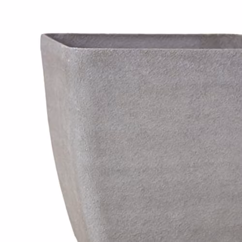 Primrose Grey Stone and Resin Composite Planter Tub 43cm – 3