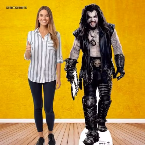Star Cutouts SC4931 Lobo Jason Momoa Supergirl 2026 Cardboard Cutout, Multicolour, Height: 194 cm – 3