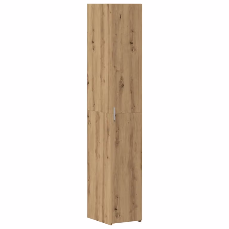 Berkfield Home Artisan Oak Highboard in Brown, W/D/H: 30 x 42.5 x 185 cm