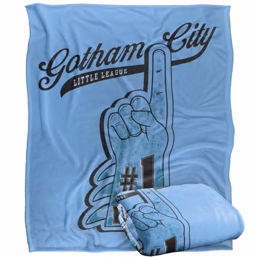 LOGOVISION Batman Justice League Super Soft Fleece Throw Blanket, Multicolour, W: 127 cm, H: 152.4 cm