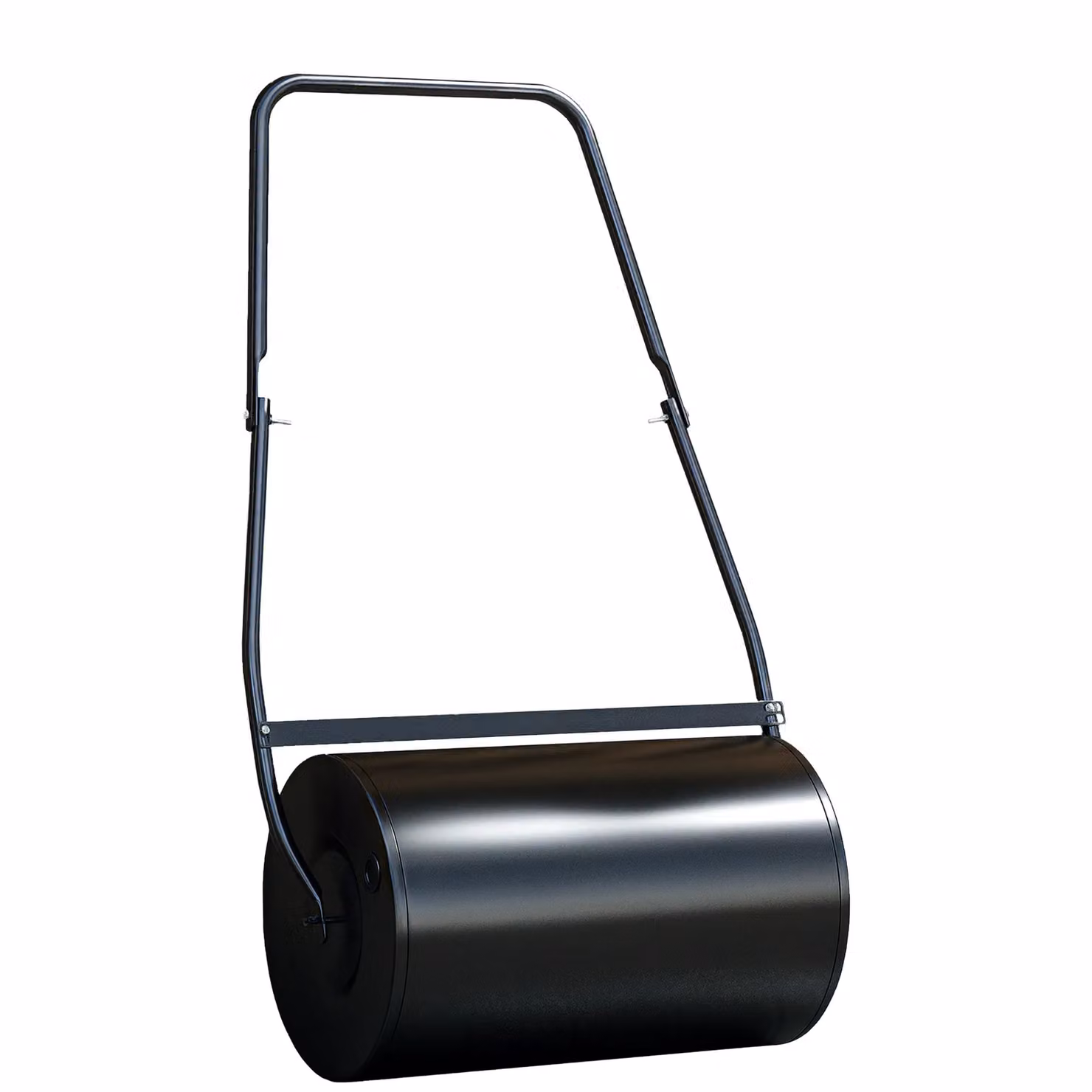 DURHAND Steel Garden Lawn Roller, 38L Water or Sand Filled, Black – 2