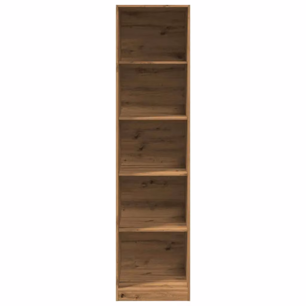 Berkfield Home Artisan Oak Wardrobe in Brown, W/D/H: 50 x 50 x 200 cm – 2