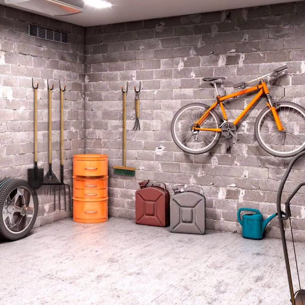 SPETLEK 12 Pack Black Metal Garage Wall Storage Hooks – 5