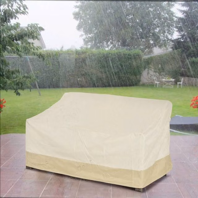 EONLION Beige PVC Rain Cover for 3 Seater Garden Furniture, Width: 100 cm – 1
