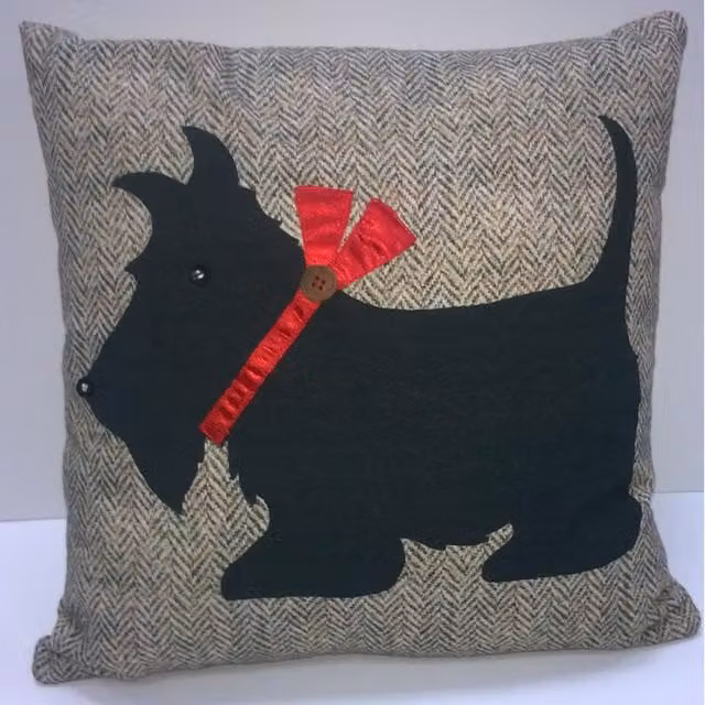 Rapport Home Hamish Animal Print Square Cushion Cover, Multicolour, W/D/H: 45 x 45 x 45 cm