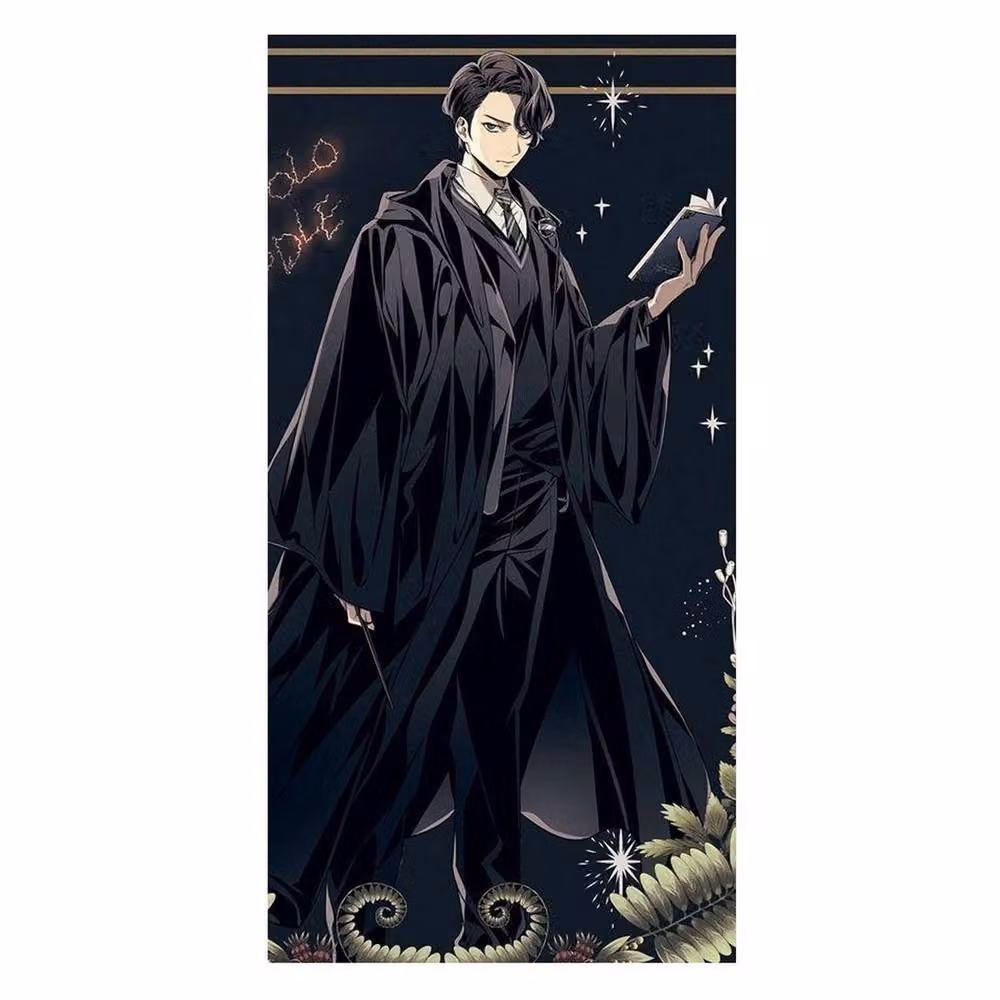 Harry Potter Tom Marvolo Riddle Typography Paper Poster in Black – 2