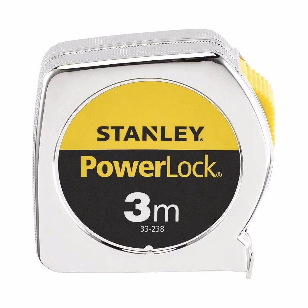 Stanley Powerlock Chrome Tape Measure in Silver – 2