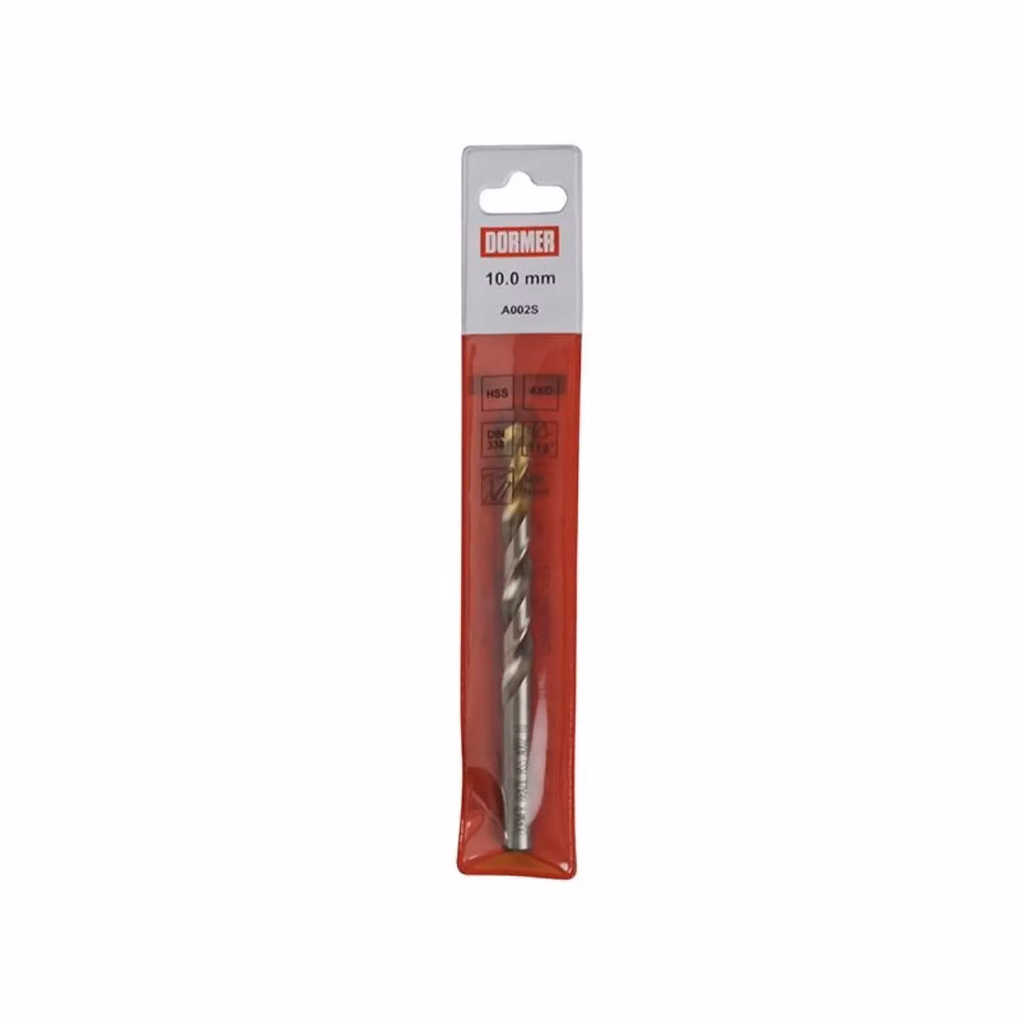 Dormer HSS-TiN Coated Metric Jobber Twist Drill Bit Pouch Pack, Multicolour – 2
