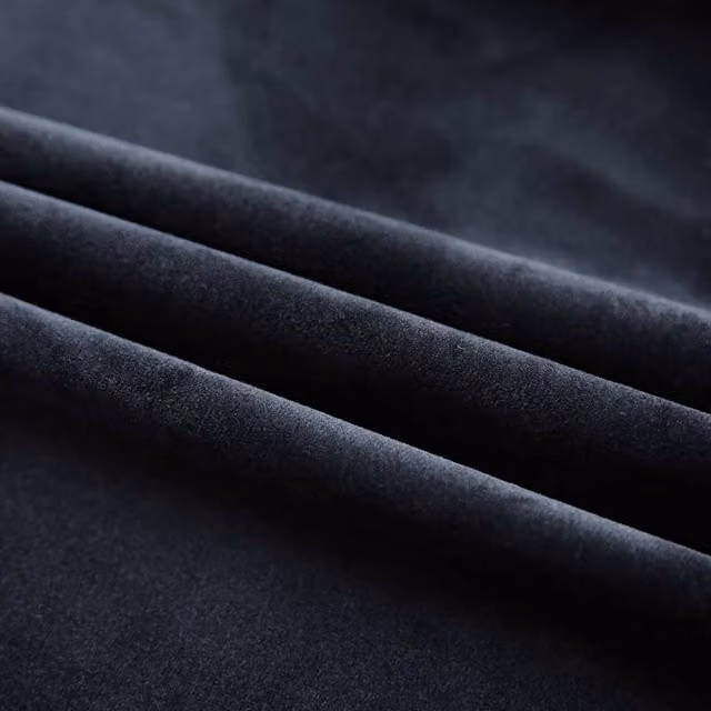 Berkfield Home Elegant Blackout Velvet Curtains, 2 Pack, Black, W: 140 cm, H: 175 cm