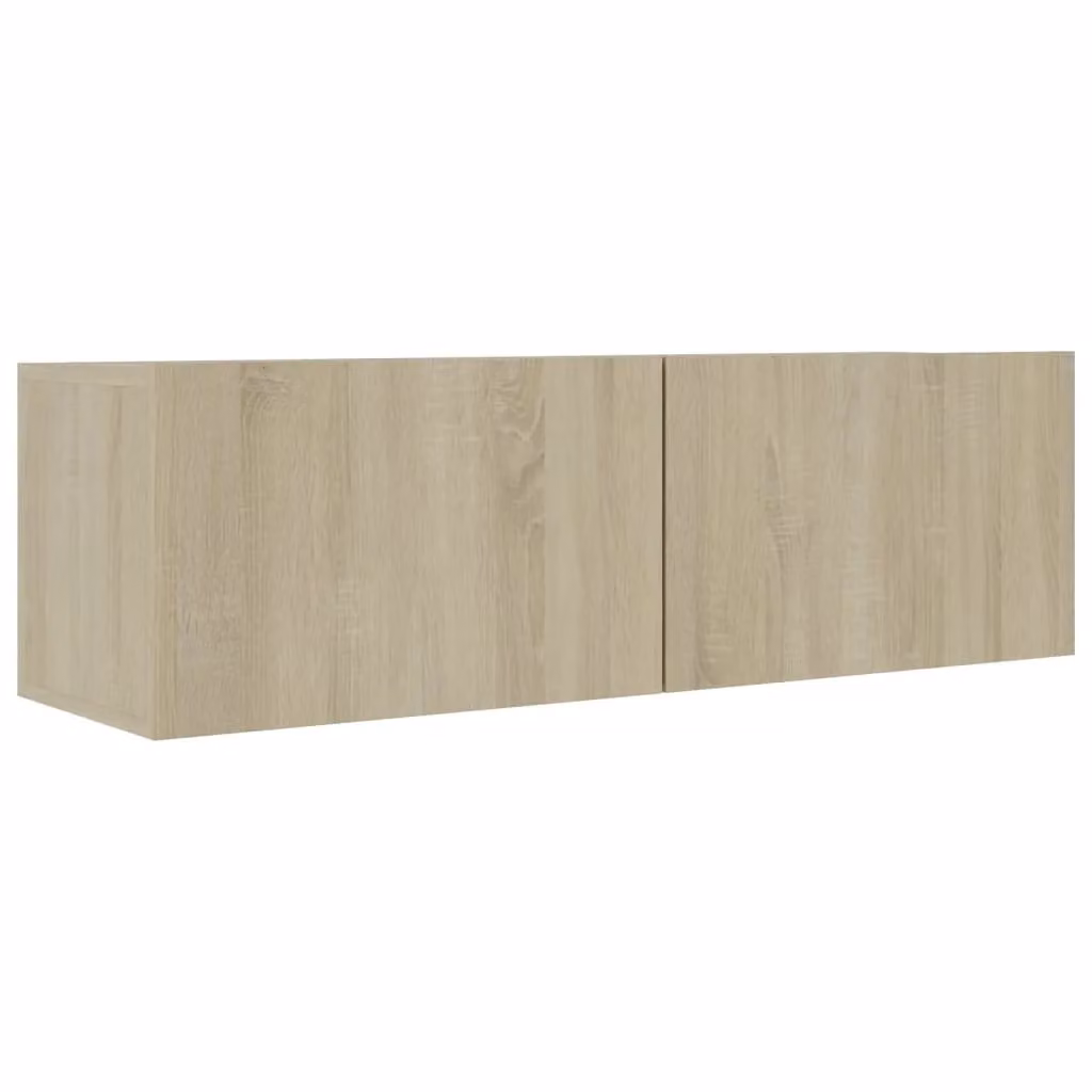 Berkfield Home 6 Piece Modern Sonoma Oak TV Cabinet Set in Brown