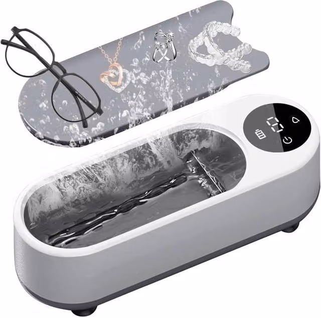 Kelvenix Ultrasonic Sonic Wave Cleaner Tank in White