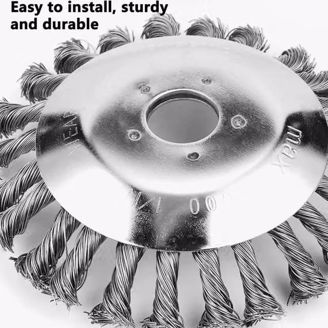 SPETLEK Silver Grass Strimmer Head Mower and Weed Brush Cutter