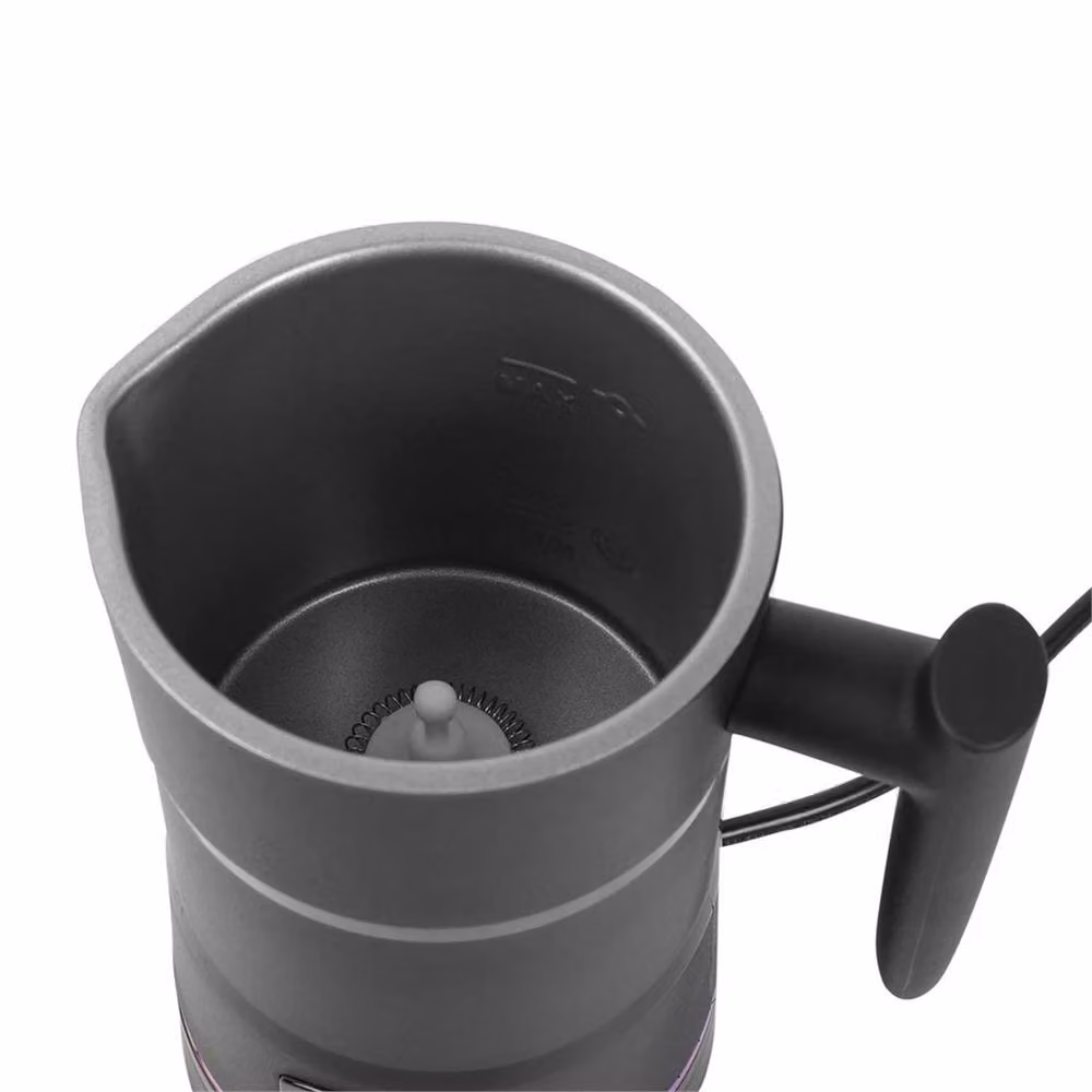 Nordara 4-in-1 Electric Milk Frother for Hot and Cold Coffee and Latte, 600 ml, Black – 4