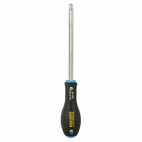 Stanley FatMax Pozidriv Screwdriver, Black and Silver – 1