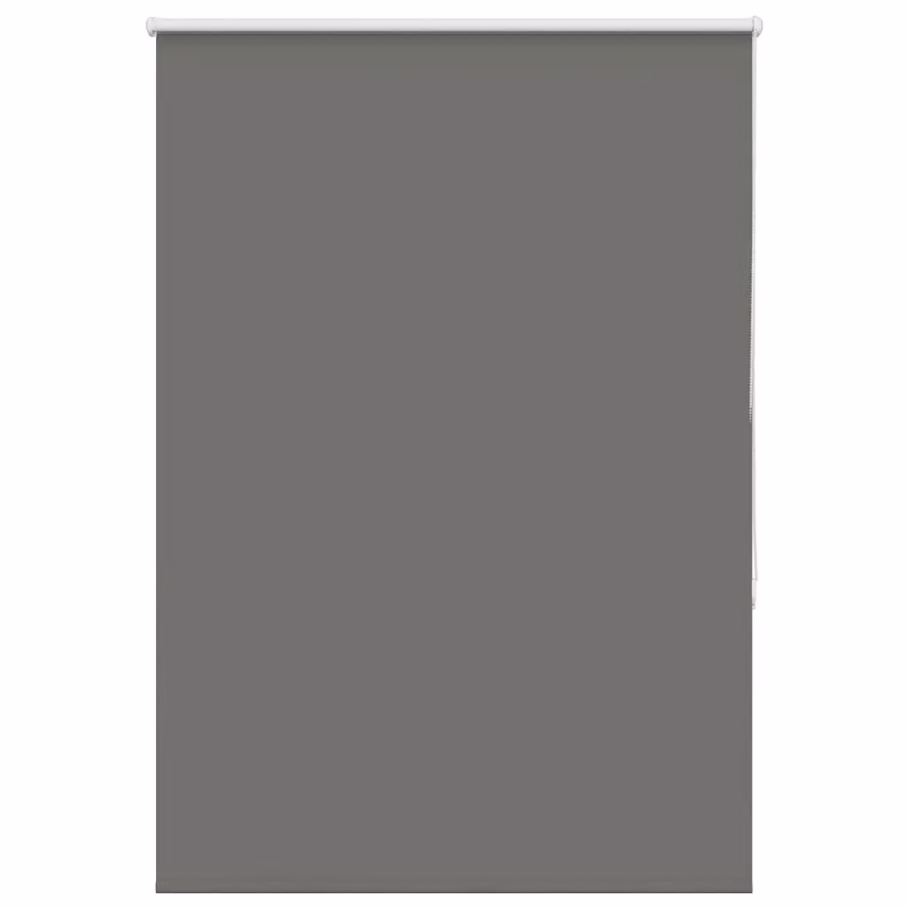 Berkfield Home Grey Blackout Roller Blind, Thermal Insulating Polyester, W: 95 cm, H: 150 cm – 2