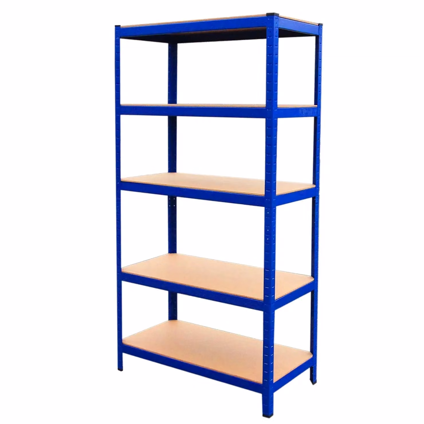 Monstershop 4 x T-Rax Racks and Workbench in Blue, W/D/H: 90 x 45 x 180 cm – 4