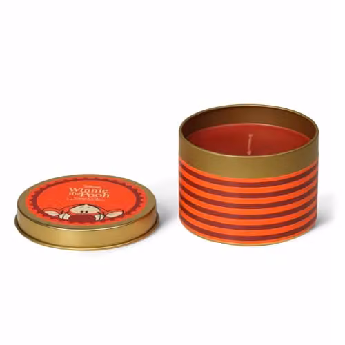 Disney Winnie the Pooh Tigger Inspired Orange Tin Candle with Popcorn and Malt Barley Scent, 175g – 2