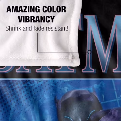 LOGOVISION Batman Classic TV Series Super Soft Fleece Throw Blanket, Multicolour, W: 152 cm, D: 127 cm – 3
