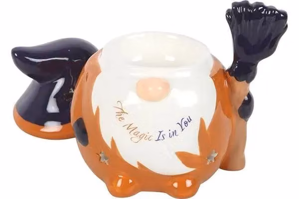 KDMD The Magic is in You Gonk Ceramic Oil Burner in Multicolour – 3