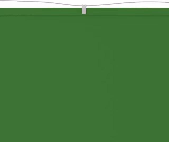 Berkfield Home Vertical Awning in Light Green, W: 140 cm, H: 800 cm, Oxford Polyester Fabric