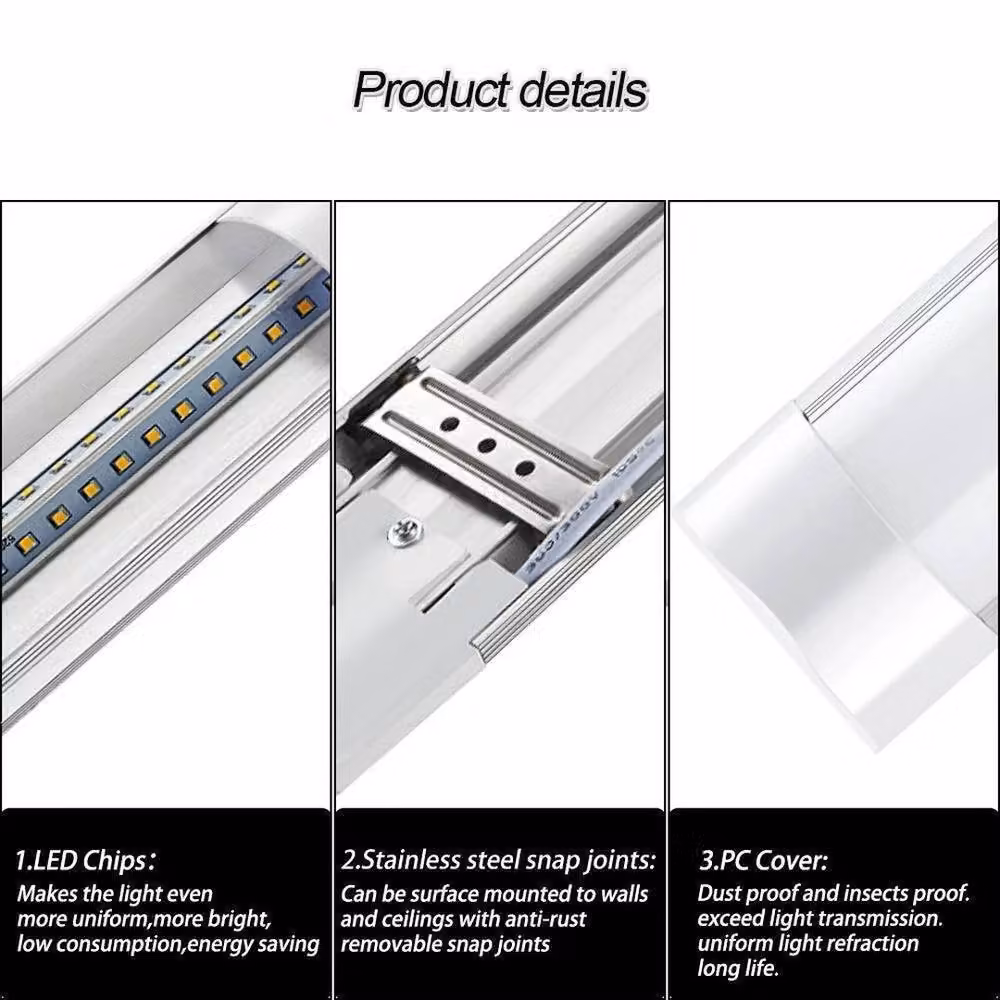 FLAVORA White Linkable LED Batten Light – 3