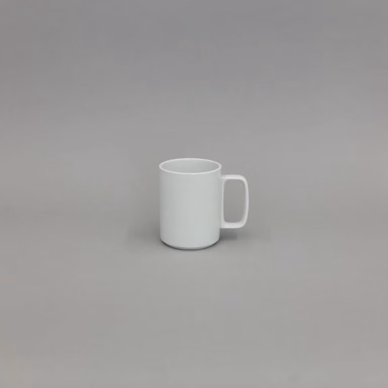 Hasami Porcelain Large Gloss White Mug