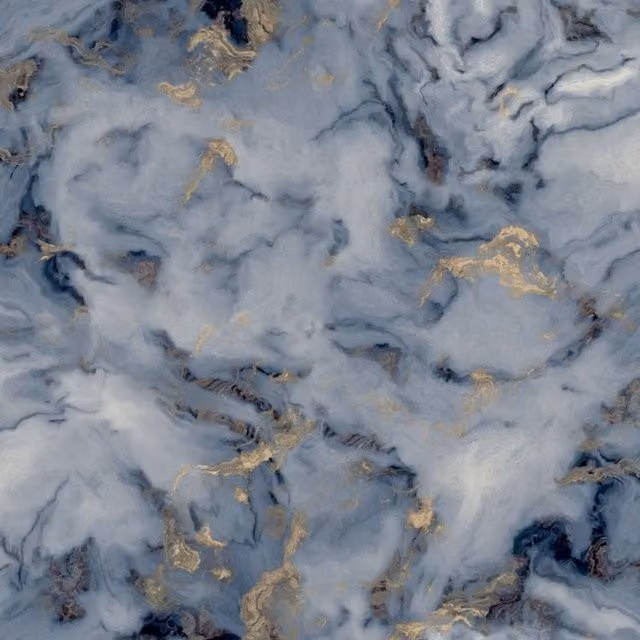 Arthouse Bahia Abstract Marble Wallpaper in Navy Blue